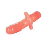 Pink Vibrating Anal T for Pleasurable Exploration