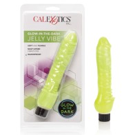 Glow In The Dark 7 Inch Jelly Vibrator