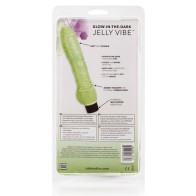 Glow In The Dark 7 Inch Jelly Vibrator