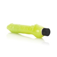 Glow In The Dark 7 Inch Jelly Vibrator