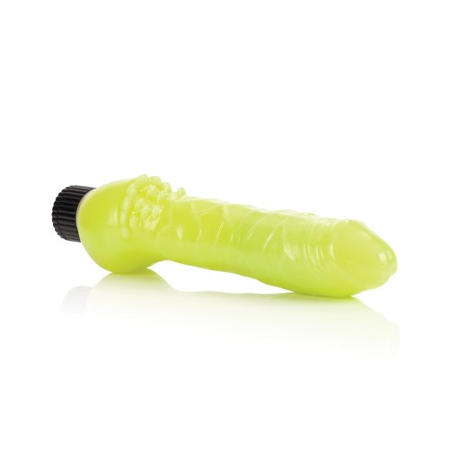 Glow In The Dark 7 Inch Jelly Vibrator