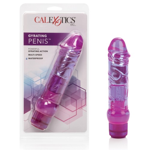 Pene Gyratorio Crystalessence Impermeable de 6.5" para Máximo Placer