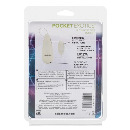 Pocket Exotics Glow In The Dark Bullet for Fun