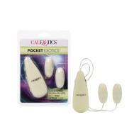 Pocket Exotics Dobles Bullets que Brillan en la Oscuridad