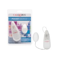 Ivory Pocket Exotics Vibrating Egg for Ultimate Pleasure