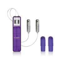 Pocket Exotics Turbo 8 Double Bullets - Purple