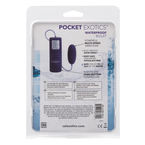 Pocket Exotics Waterproof Bullet Vibrator