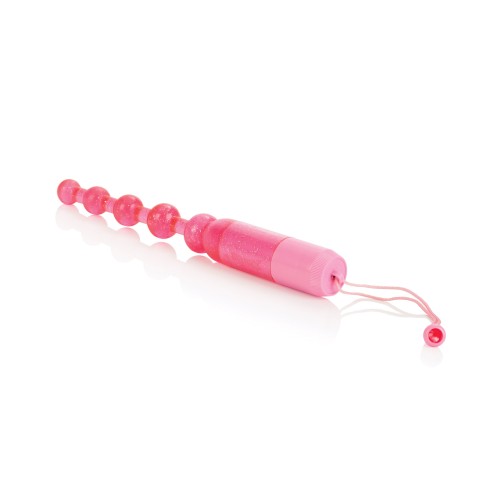 Vibrating Pleasure Beads Waterproof - Pink