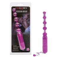 Waterproof Vibrating Pleasure Beads Purple