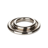 Silver Ring Set for Enhanced Pleasure