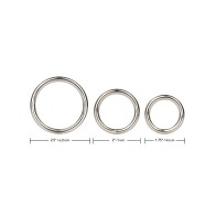 Conjunto de Anillos de Plata para Mayor Placer