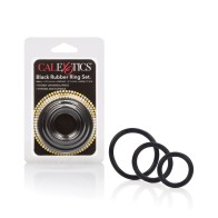 Rubber Ring Set Black