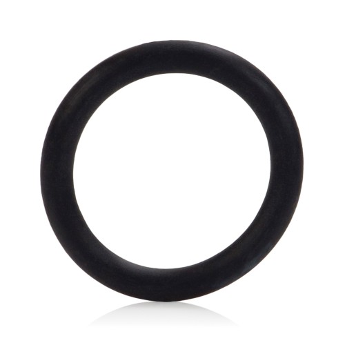 Medium Black Rubber Ring for Enhanced Pleasure