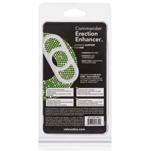 Commander Penis Pump Erection Enhancer White