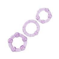 Anillos de Silicona Island Morado