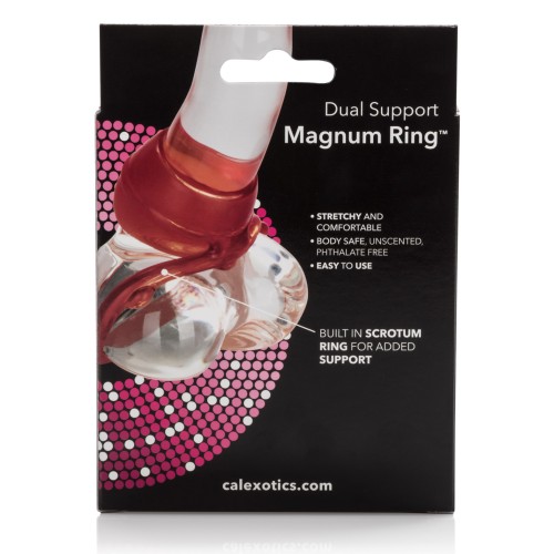 Anillo Magnum de Soporte Dual para Placer Prolongado