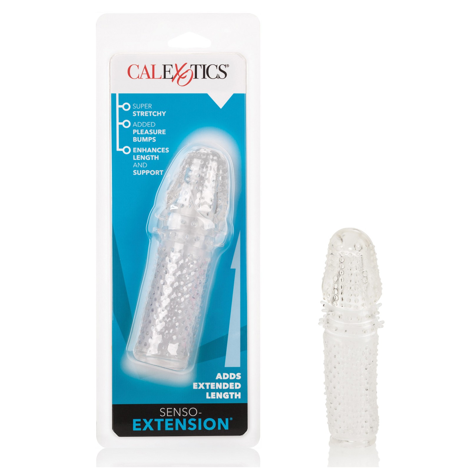 Extensión de Pene de Silicona Senso Transparente