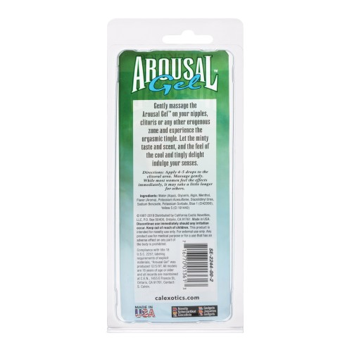 Arousal Gel Mint Flavor 0.25 oz