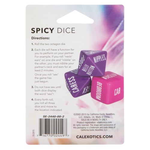 Spicy Dice - Erotic Fun Game - Endless Possibilities