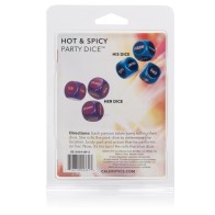 Juego de Dados de Fiesta Hot & Spicy para Diversión en Parejas