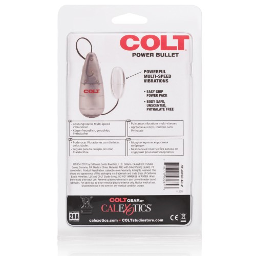 Bullet COLT Power Pak Multi Velocidad para Placer Máximo