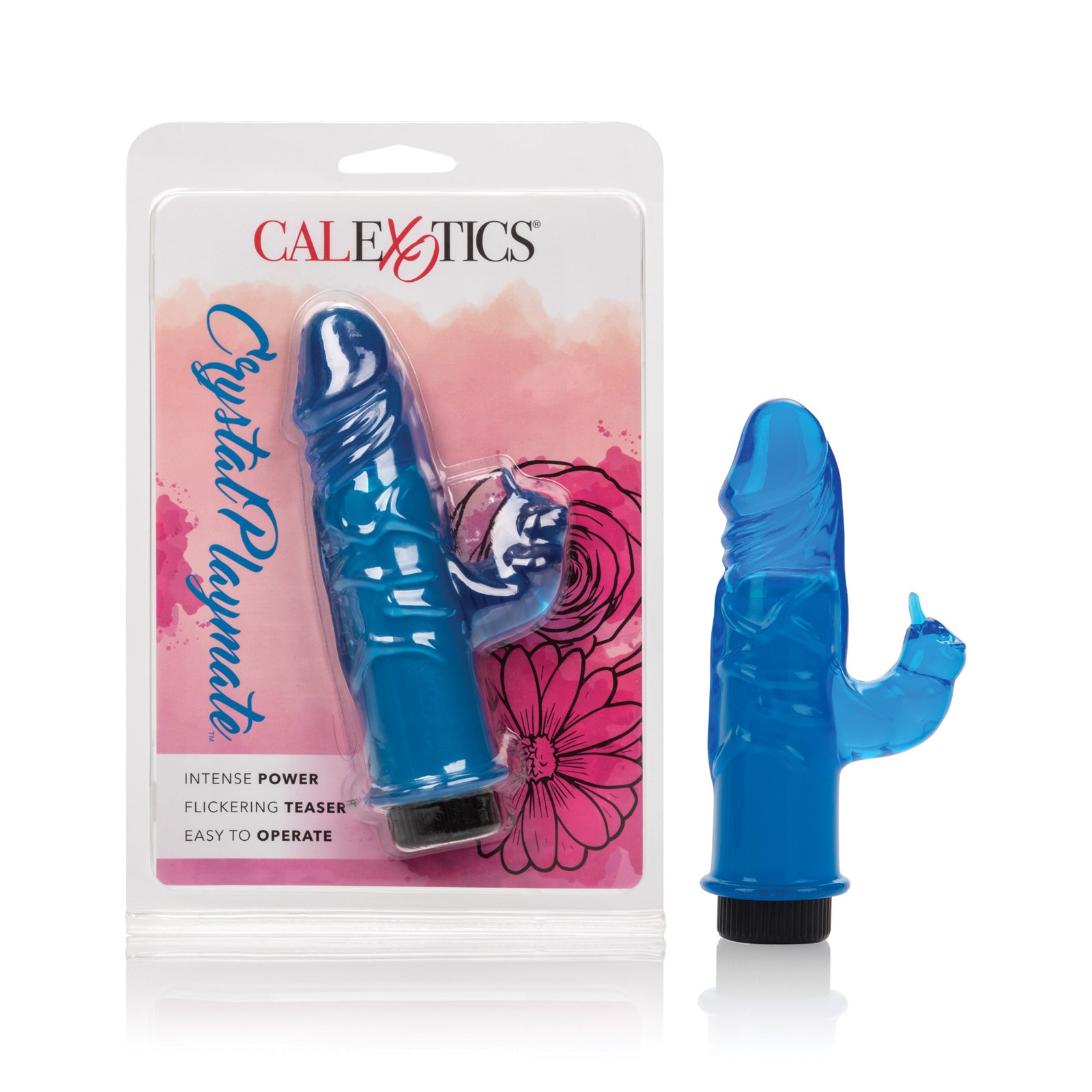 3 Inch Crystal Playmate Teaser Blue