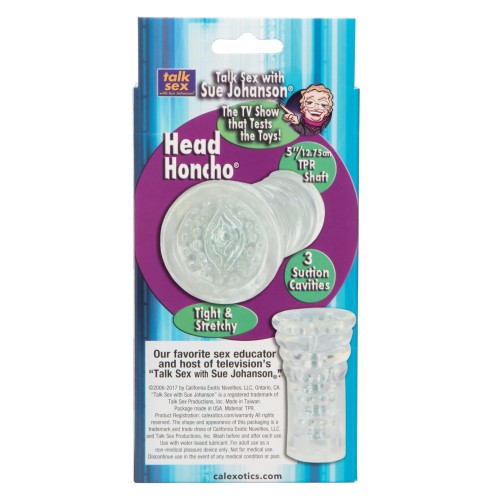 Sue Johanson Head Honcho Stroker Clear