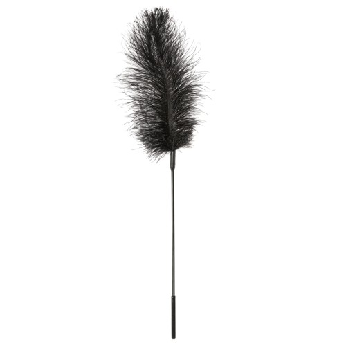 Sportsheets Ostrich Feather Body Tickler Black