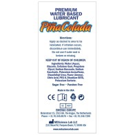 Swiss Navy Pina Colada Flavor Lube - 4 oz