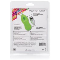 Ballistic Slimline Bullet Vibrator Green