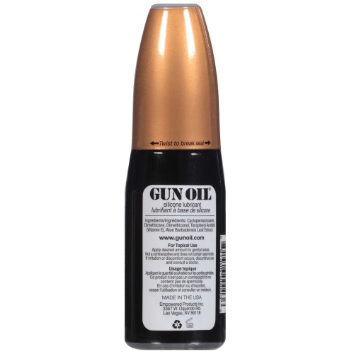 Gun Oil Silicone Lubricant