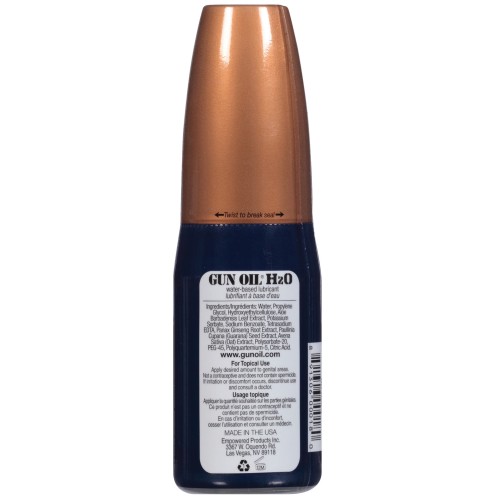 Lubricante a Base de Agua Gun Oil H2O 4 oz