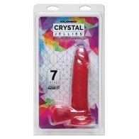 Crystal Jellies Pene Realista de 7 Pulgadas para Placer Emocionante