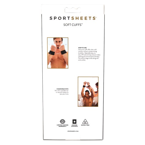 Sportsheets Cuff Love Soft Black Restraints