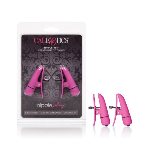 Nipple Play Vibrating Nipplettes Pink