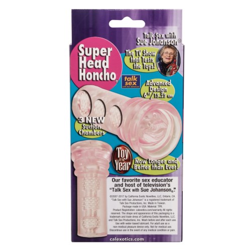 Sue Johanson Super Head Honcho - Rosa