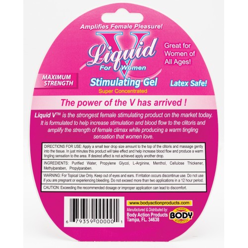 Liquid V Female Stimulant 10 ml Bottle