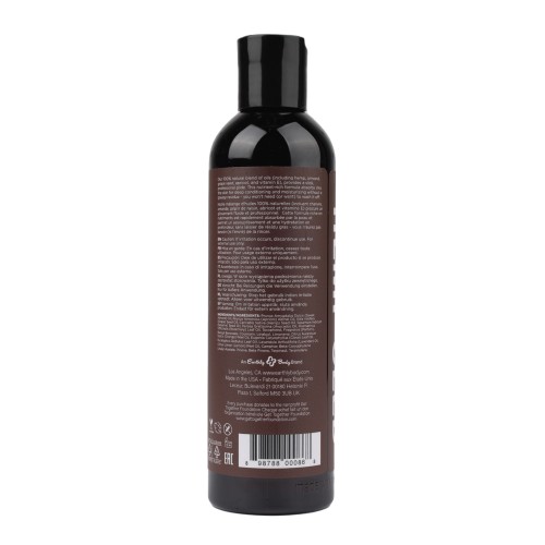 Earthly Body Massage Body Oil Lavender 8 oz