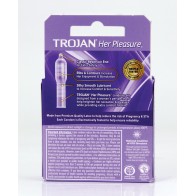 Condones Trojan Her Pleasure - Caja de 3