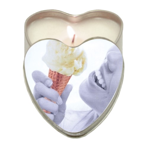 Earthly Body Suntouched Hemp Edible Candle Vanilla Flavor