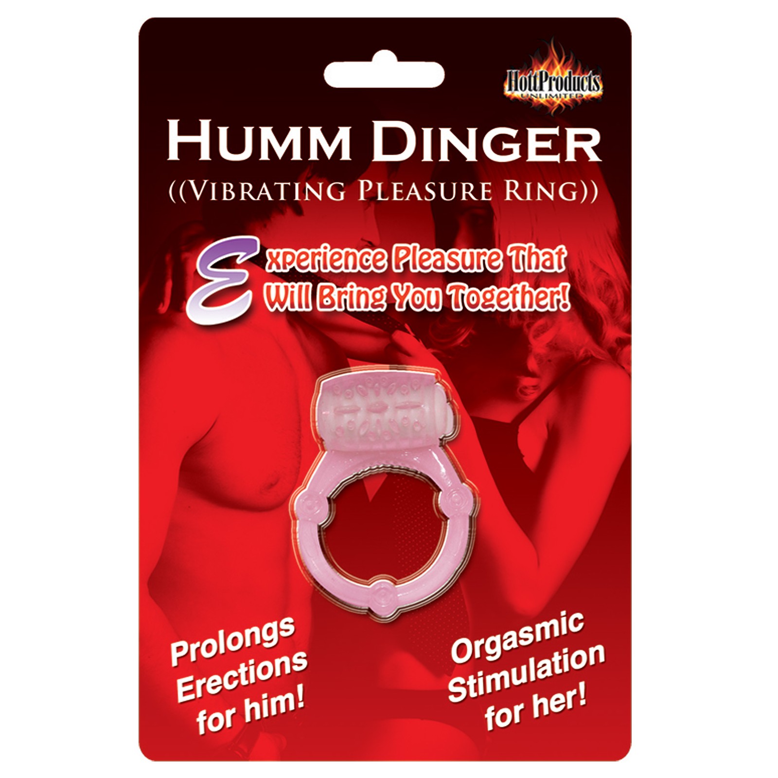 Cockring Vibrante Humm Dinger - Magenta