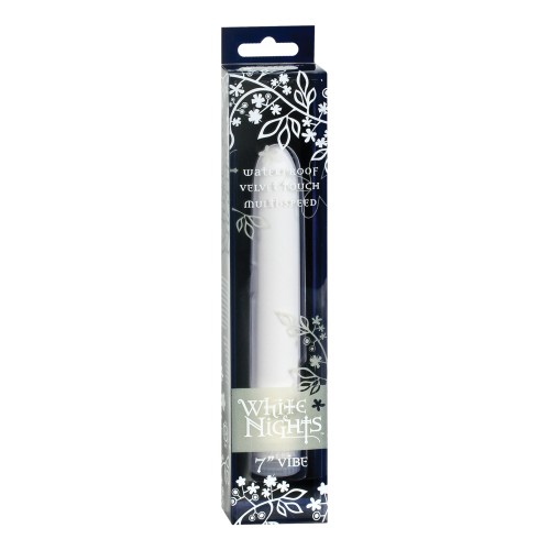 White Nights Vibrador de 7" Touch de Terciopelo