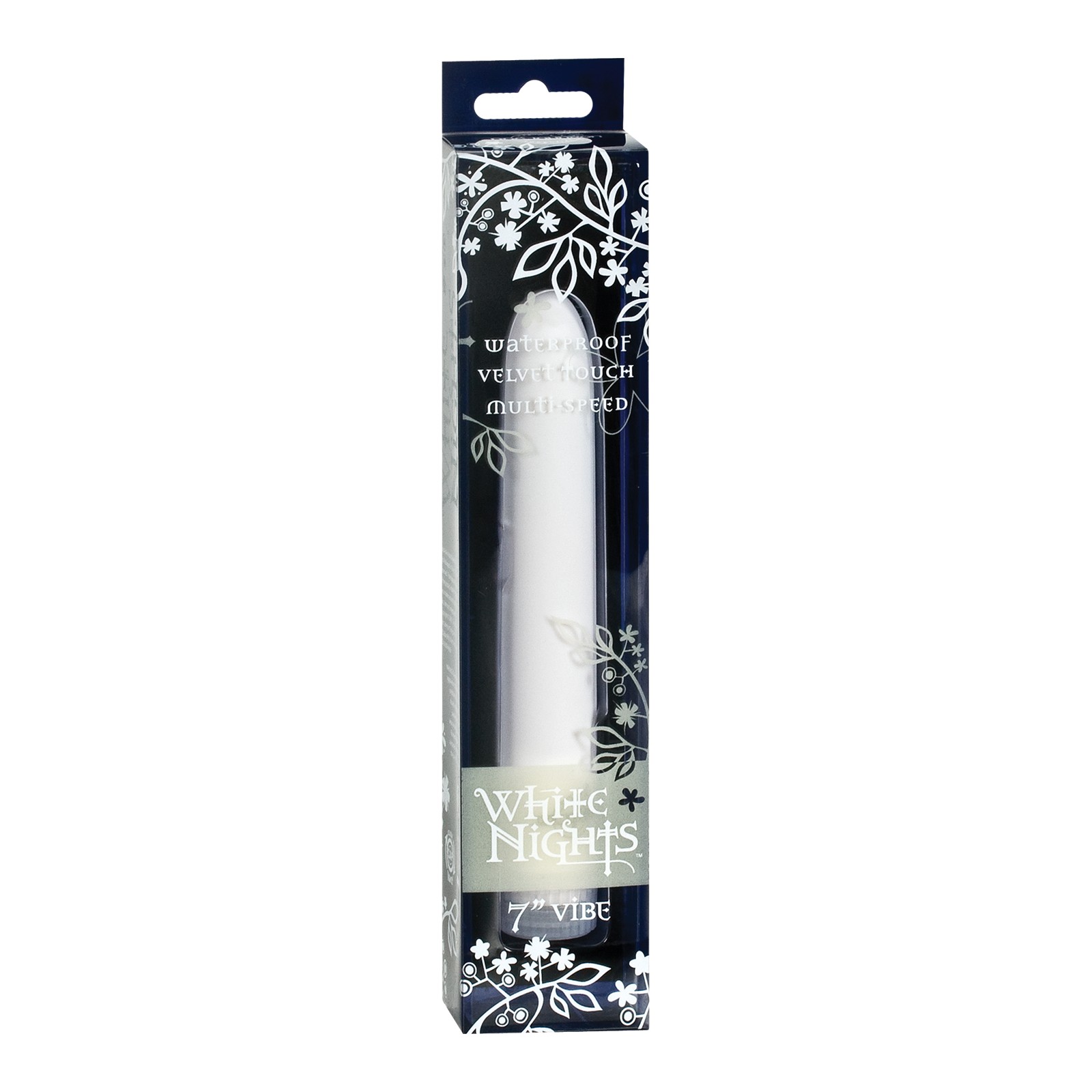 White Nights Vibrador de 7" Touch de Terciopelo