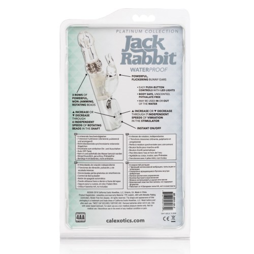 Jack Rabbit Platinum Vibrator - Premium Pleasure Experience