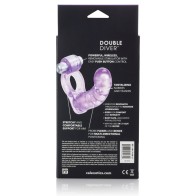 Double Diver Vibrating Enhancer Purple