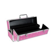 Large Lockable Vibrator Case Pink for Secret Storage