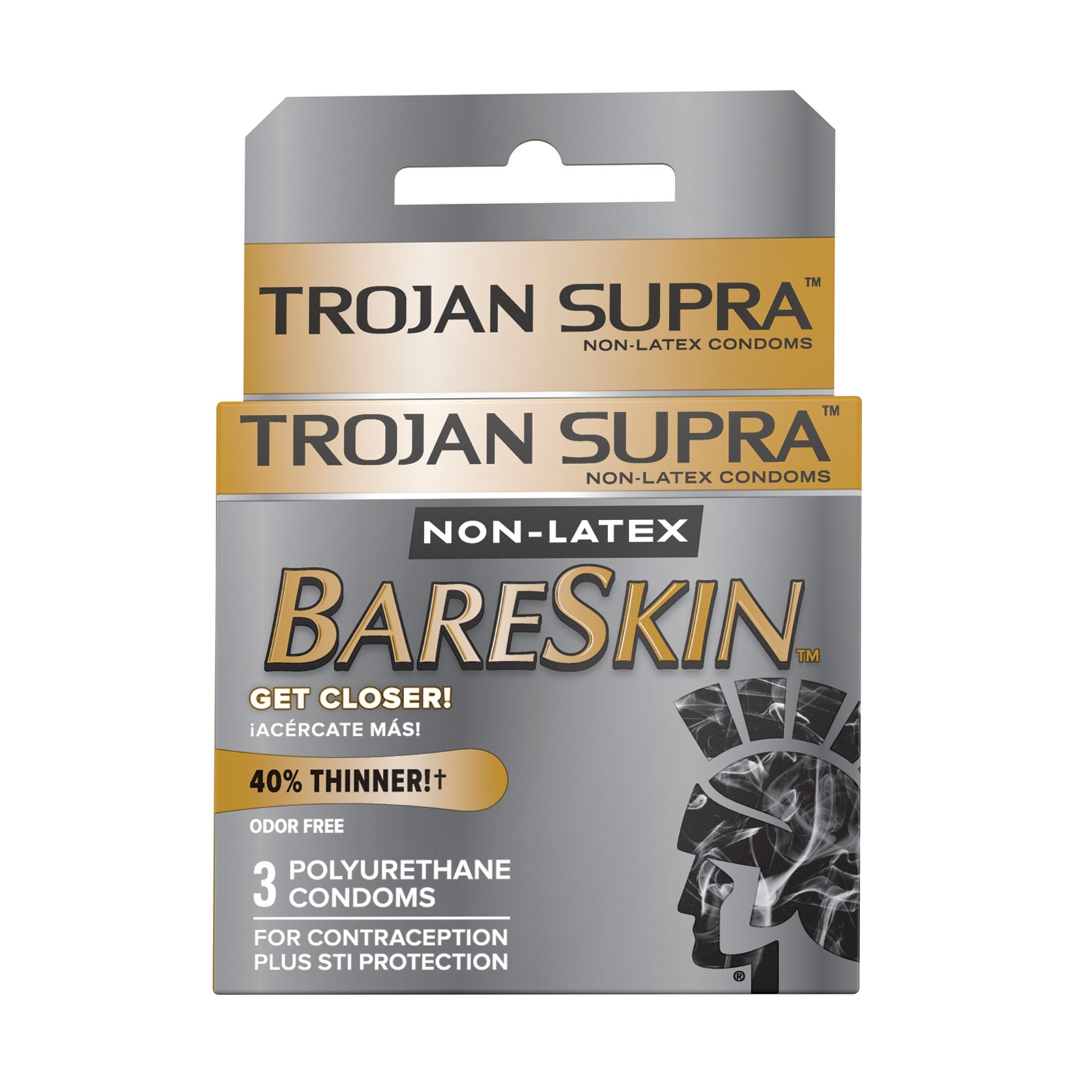 Trojan Supra Ultra-Thin Polyurethane Condoms