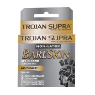 Trojan Supra Ultra-Thin Polyurethane Condoms