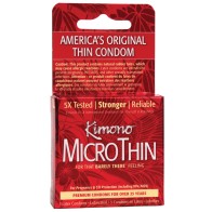 Kimono Micro Thin Condom Box of 3