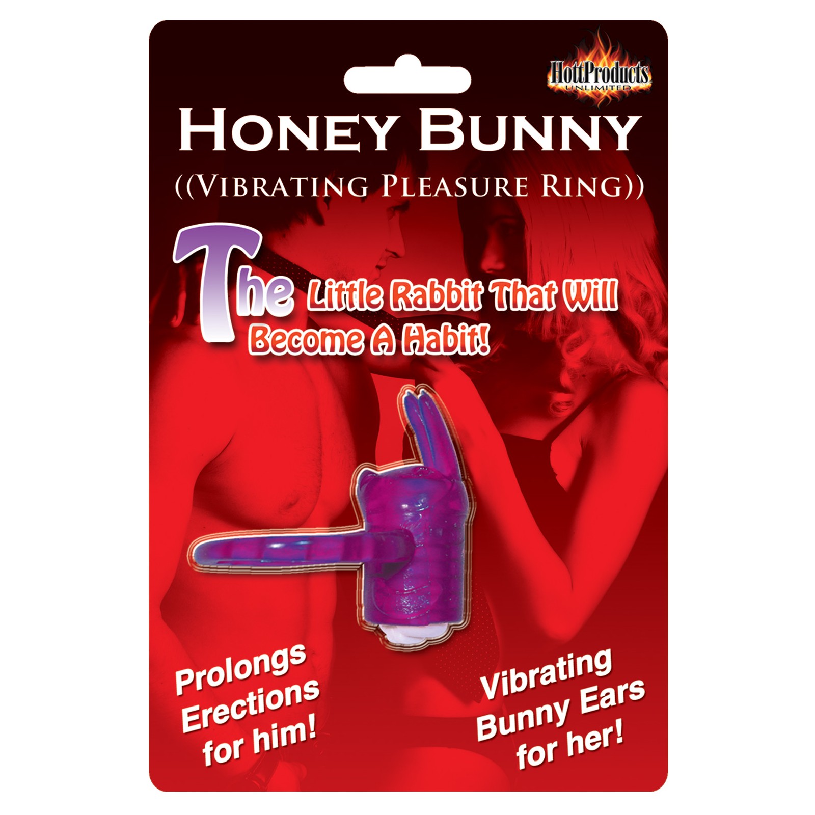 Anillo para el Pene Horny Honey Bunny - Púrpura